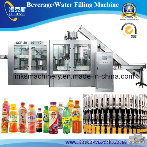 Automatic Bottle Juice Tea Beverage Hot Filling Machine